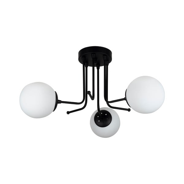 Čierne stropné svietidlo Squid Lighting Star, výška 34 cm-image-2