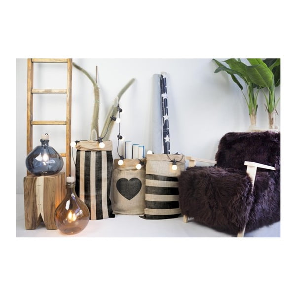Úložný kôš Surdic Yute Vertical Stripes-image-1