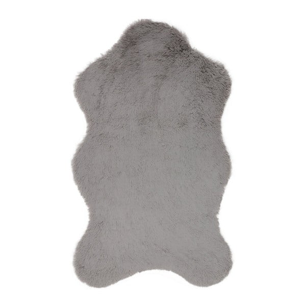 Sivý koberec z umelej kožušiny Tavsantuyu Grey, 100 × 160 cm