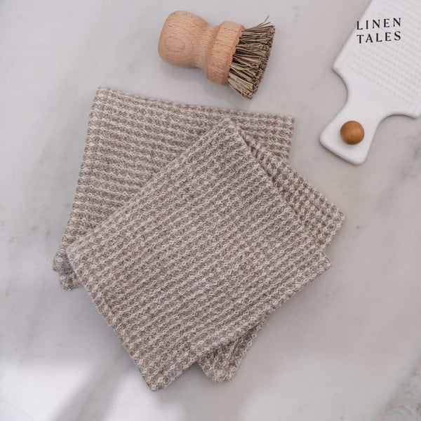 Ľanové utierky v súprave 2 ks 26x26 cm - Linen Tales-image-1