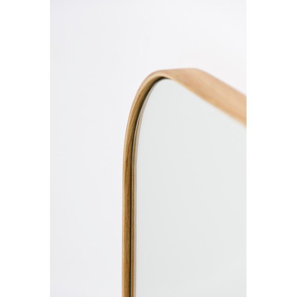 Nástenné zrkadlo s rámom z dubového dreva Wireworks Gaze, 41 x 114 cm-image-4
