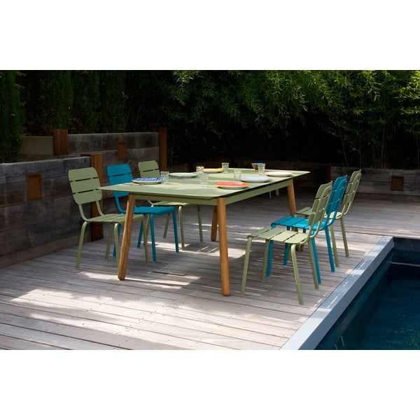 Záhradný jedálenský stôl 80x160 cm Alicante – Ezeis-image-1