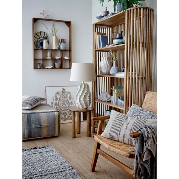 Poschodová polica z recyklovaného dreva v prírodnej farbe 10 cm Marino – Bloomingville-image-1