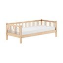Detská posteľ z bukového dreva s roštom 90x200 cm v prírodnej farbe Forrest – Vipack