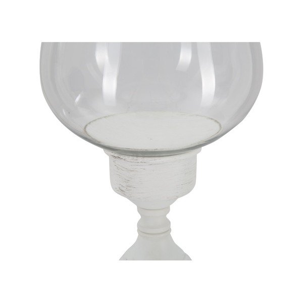 Biely jednoramenný svietnik Mauro Ferrett Provenzia, Ø 15 cm-image-2