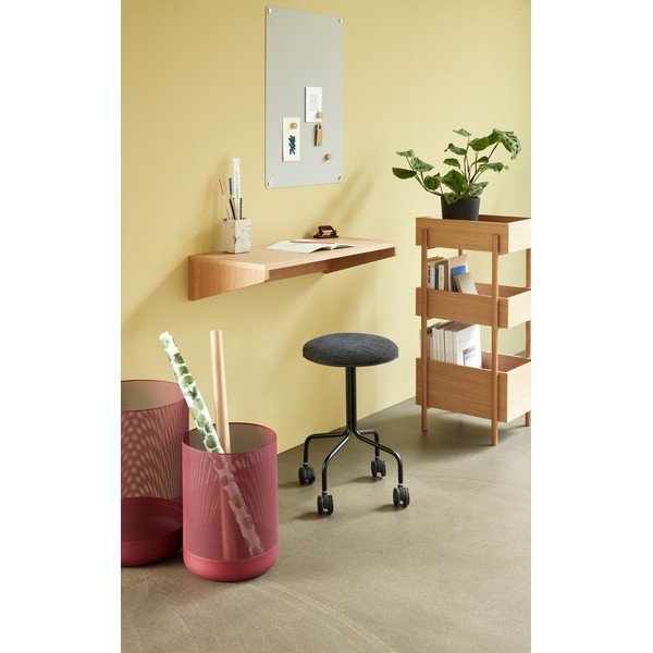 Pracovný stôl nástenný z dubového dreva 35x80 cm Folk – Hübsch-image-1