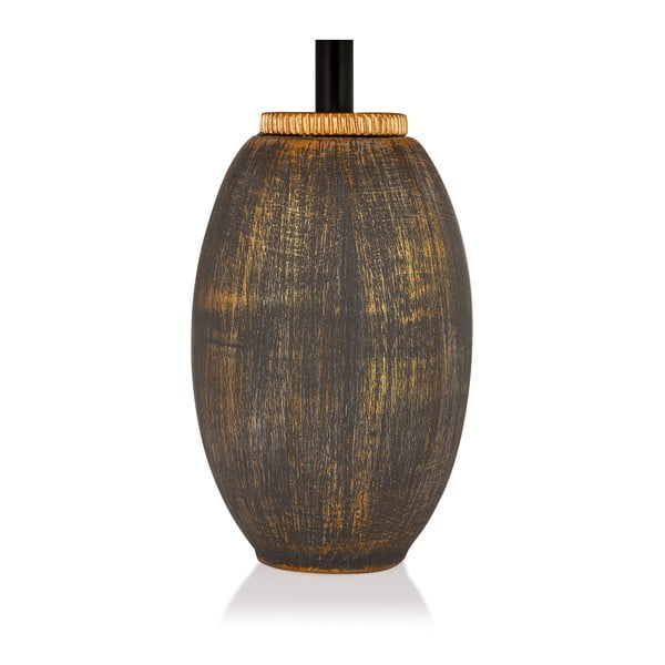 Sivá/béžová stolová lampa s textilným tienidlom (výška  46 cm) Yakamoz – Opviq lights-image-2