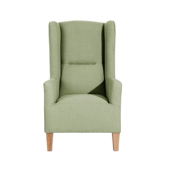 Zelené kreslo ušiak Max Winzer Bruno-image-1