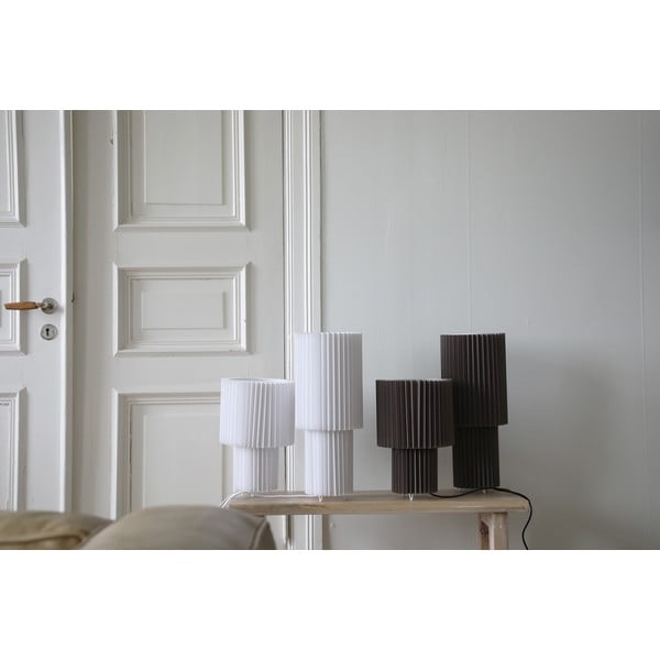 Sivá stolová lampa s textilným tienidlom (výška 45 cm) Catis – Markslöjd-image-4