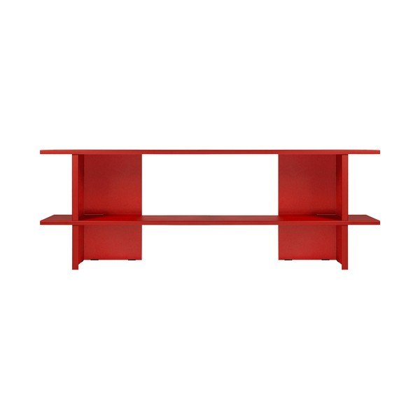 Červený kovový regál 160x57x37 cm Hes – noo.ma-image-2