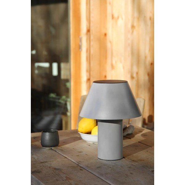 LED stolové vonkajšie svietidlo so stmievačom so solárnym panelom/na USB ø 25 cm Vivo – Markslöjd-image-2