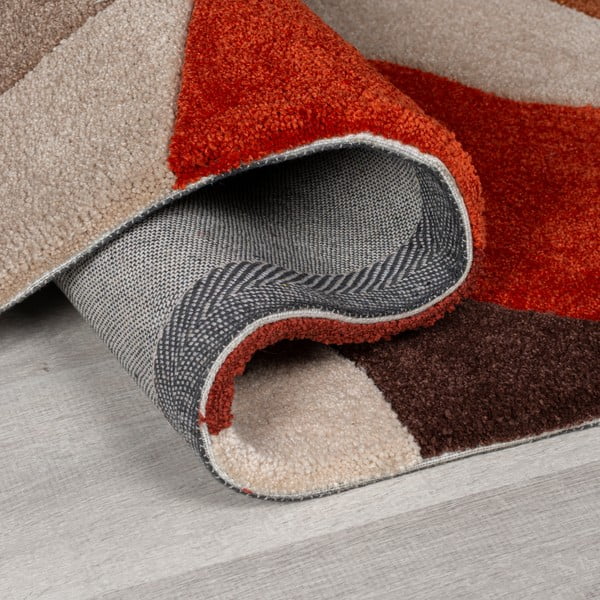 Červený koberec 170x120 cm Zest Infinite - Flair Rugs-image-3