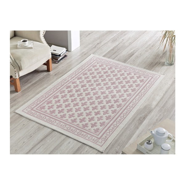 Bavlnený koberec Lasto Rose Syro, 60 × 90 cm
