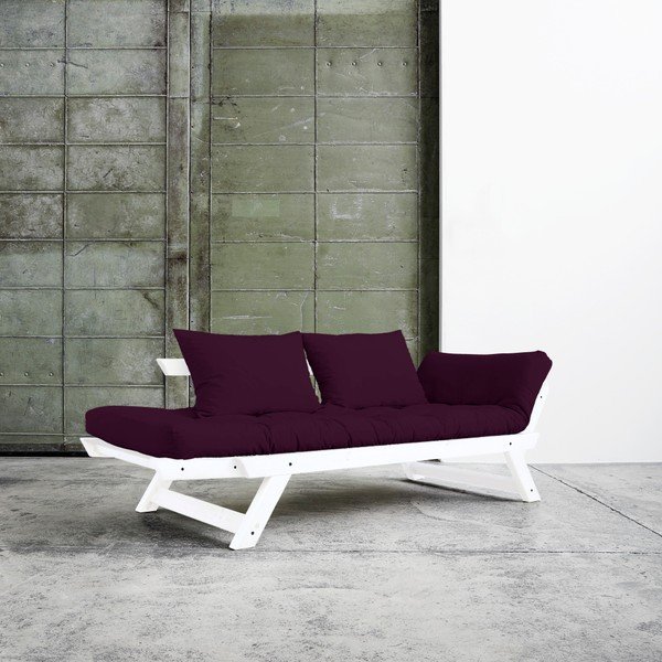 Variabilná pohovka Karup Bebop White/Purple Plum-image-1