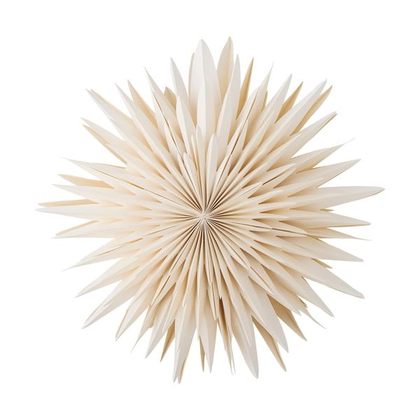 Biela závesná svetelná dekorácia ø 50 cm Elijas – Bloomingville