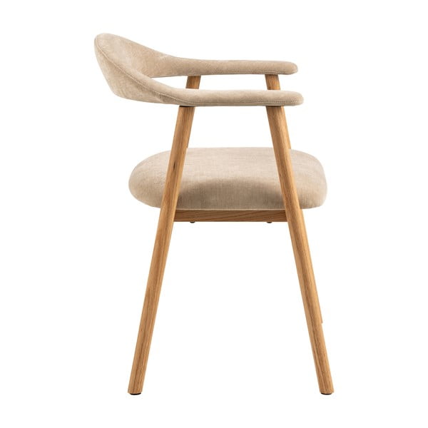 Jedálenská stolička v béžovej a prírodnej farbe v súprave 2 ks Addi – Actona-image-4