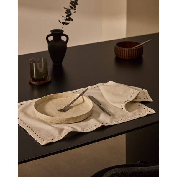 Textilné obrúsky v súprave 2 ks 35x35 cm Olim – Kave Home-image-3