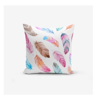 Obliečka na vankúš Minimalist Cushion Covers Colorful Bird Pendants, 45 × 45 cm