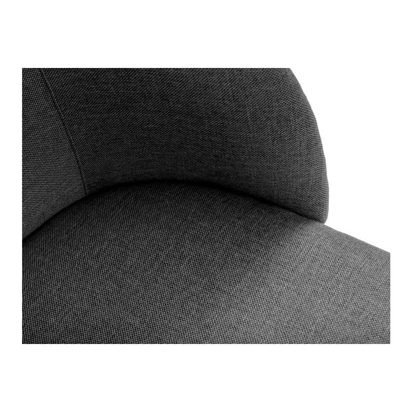 Tmavosivá jedálenská stolička Windsor & Co Sofas Antheia-image-4