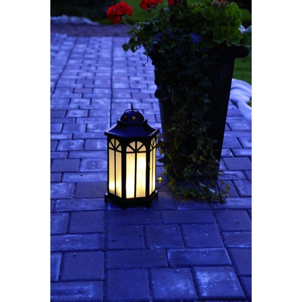 Čierny LED lampáš Best Season Kantis-image-1