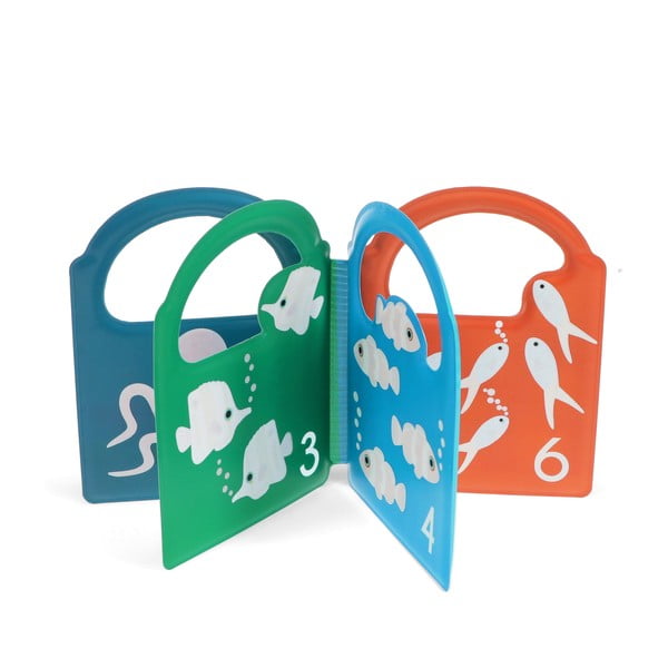 Interaktívna hračka Colour changing bath book Ocean – Rex London-image-3