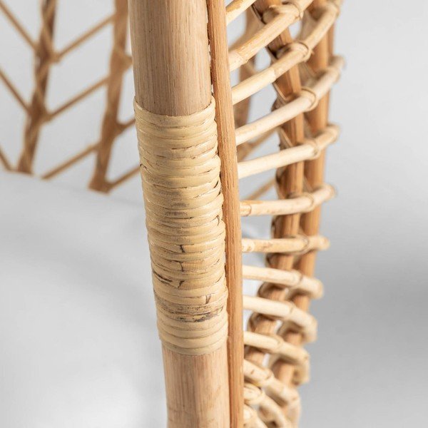 Závesné ratanové kreslo Kave Home Ekaterina-image-1