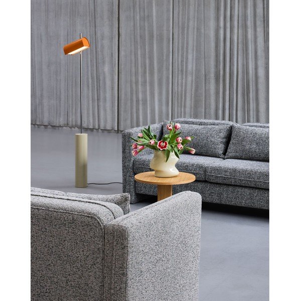 Oranžová LED stojacia lampa so stmievačom (výška  160 cm) Reflector – Hübsch-image-1