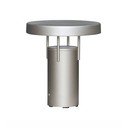 Svetlosivá LED stmievateľná stolová lampa (výška 20 cm) BringMe – Hübsch