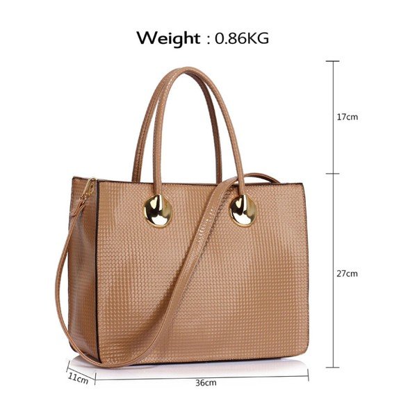 Kabelka L&S Grace Nude-image-1