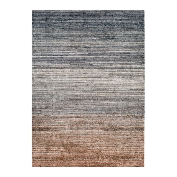 Béžovo-modrý koberec vhodný aj do exteriéru Universal Sofie Blue Garro, 135 × 190 cm