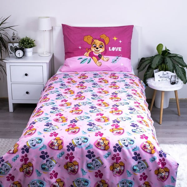Detská obliečka na jednolôžko z mikrovlákna 140x200 cm Paw Patrol  – Jerry Fabrics-image-2