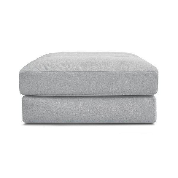 Svetlosivá zamatová podnožka Sierra – Bobochic Paris