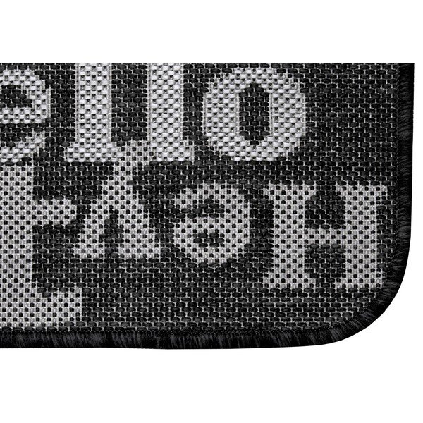 Antracitovosivá rohožka Hanse Home Weave Bonjour, 50 x 80 cm-image-1