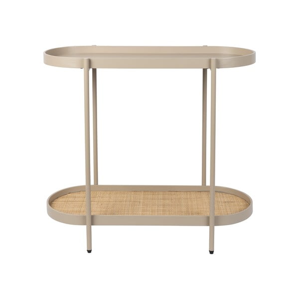 Béžový konzolový stolík 39x85 cm Amaya – White Label