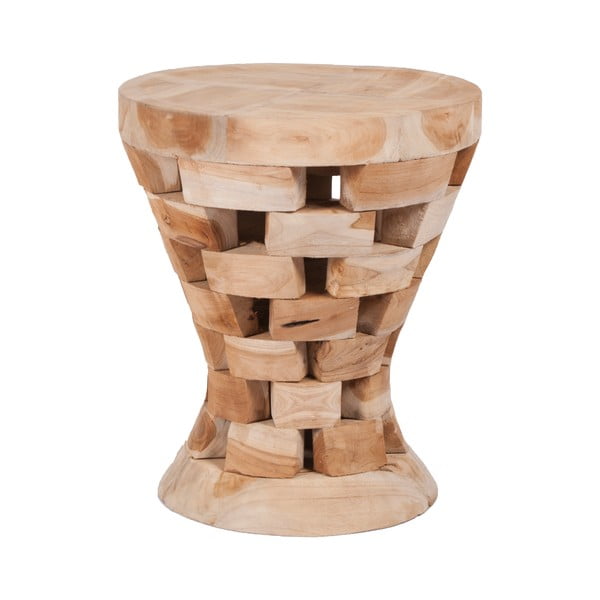 Stolička z teakového dreva Magnar