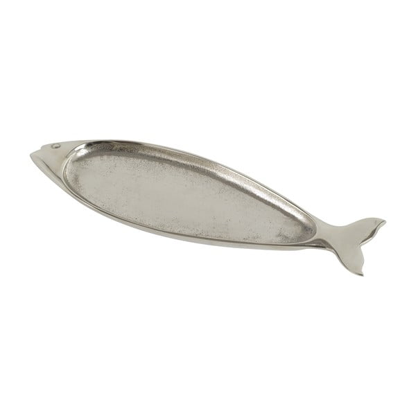 Miska Athezza Flat Fish Alu Nickel, 43 cm