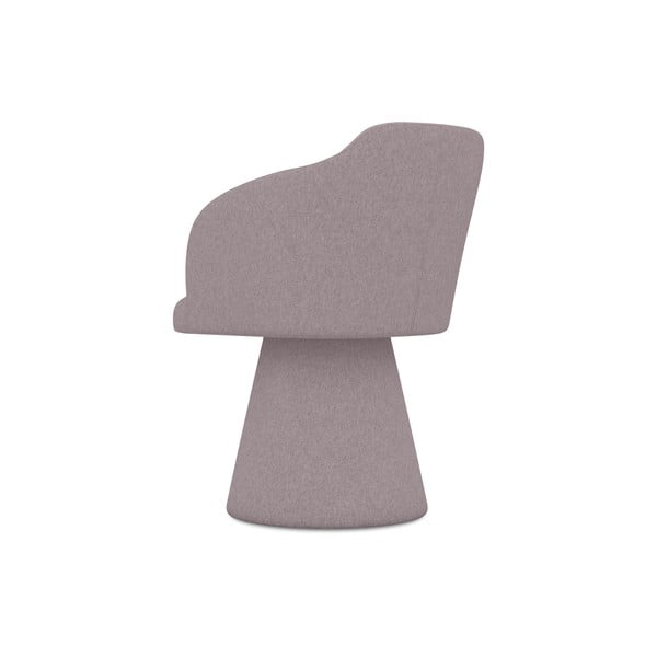 Čalúnené jedálenské kreslo v levanduľovej farbe Kanoa – Makamii-image-3