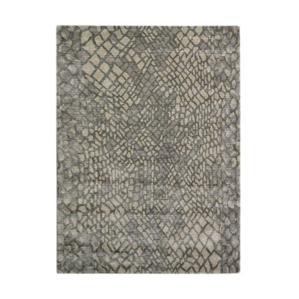 Sivý  viskózový koberec The Rug Republic Murphy, 230 x 160 cm
