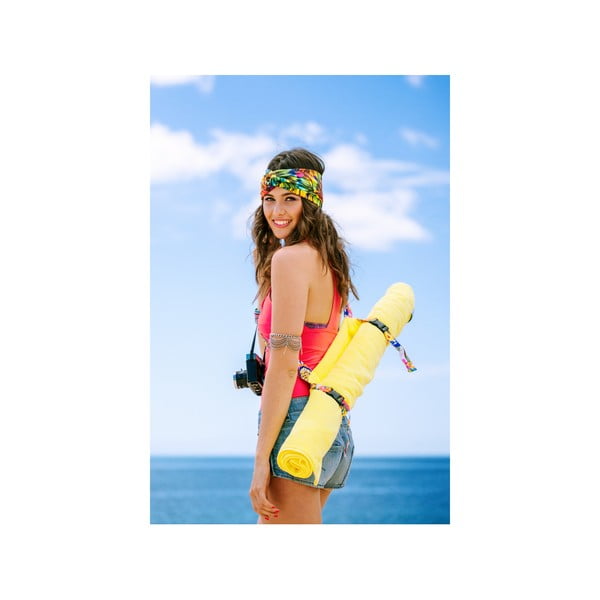 Skladacie plážové lehátko a osuška v jednom Sun Seat Tomato-image-2