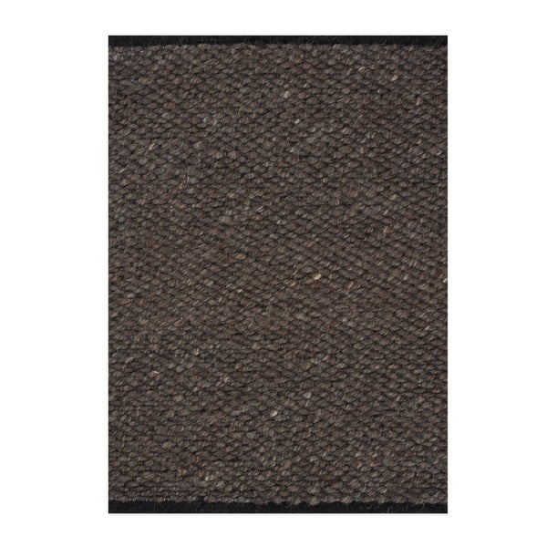 Vlnený koberec Nordic Anthracit, 140x200 cm