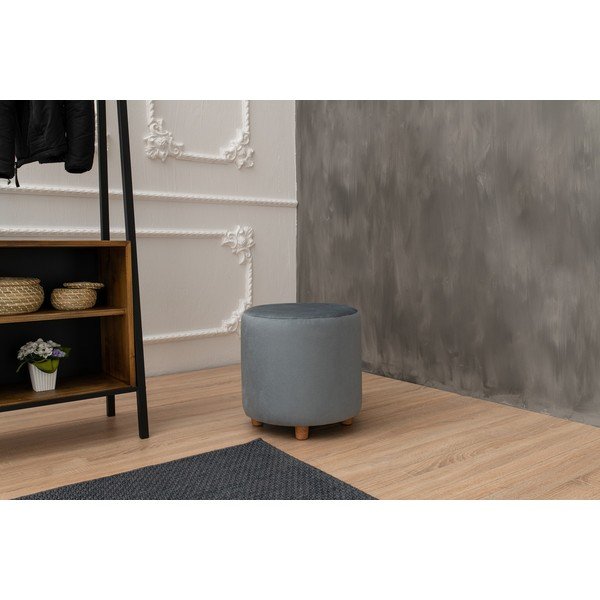 Svetlosivý taburet Begon – Balcab Home-image-4