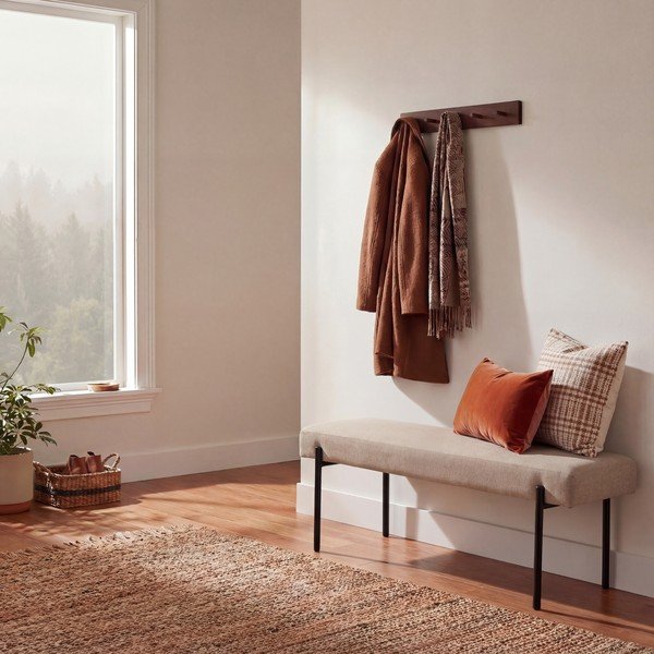 Béžová lavica Swindon – House Nordic-image-1