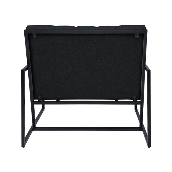 Čierne kreslo Mazzini Sofas Aster-image-3