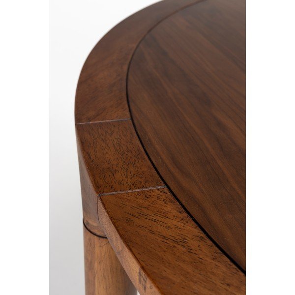 Okrúhly jedálenský stôl v dekore orecha ø 128 cm Storm – Zuiver-image-1