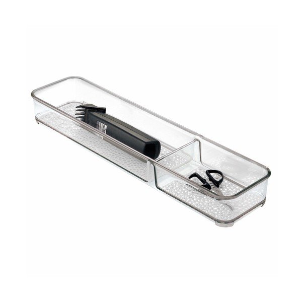 Biely organizér InterDesign Rain, dĺžka 40,5 cm