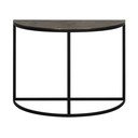 Kovový konzolový stolík v bronzovej farbe 42x100 cm Peto – Light & Living