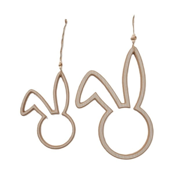 Závesná veľkonočná dekorácia v súprave 2 ks - Boltze