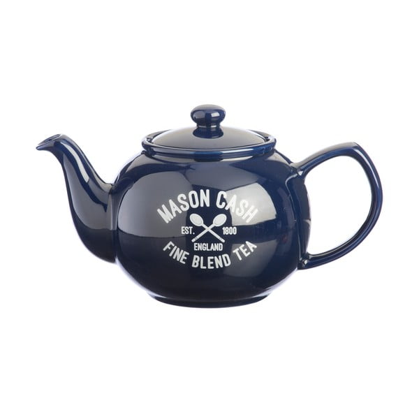 Modrá kanvica na čaj Mason Cash Varsity