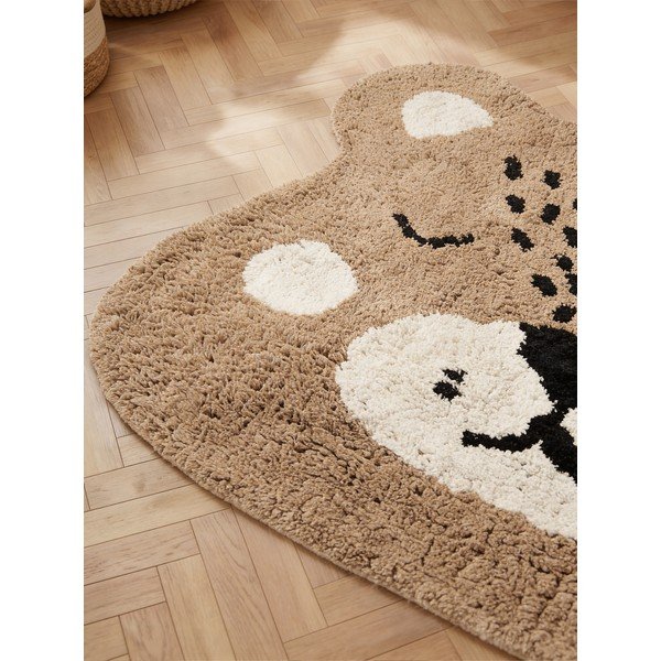 Svetlohnedý prateľný/ručne tkaný bavlnený detský koberec 93x120 cm Snuggle Bea – Hanse Home-image-2