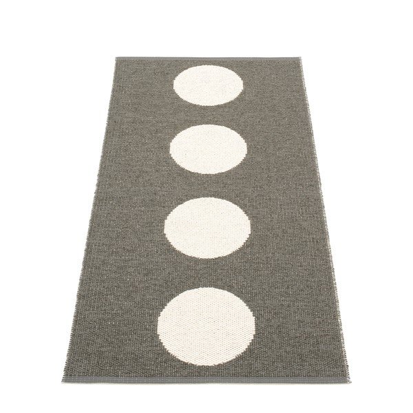 Tmavosivý vnútorný a vonkajší behúň 70x150 cm Vera Charcoal – Pappelina